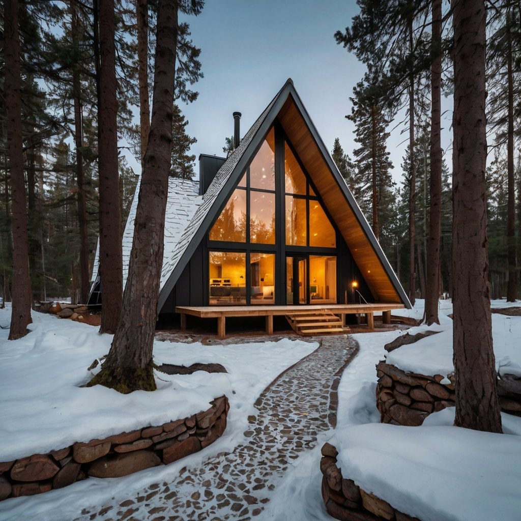 A-frame home 1