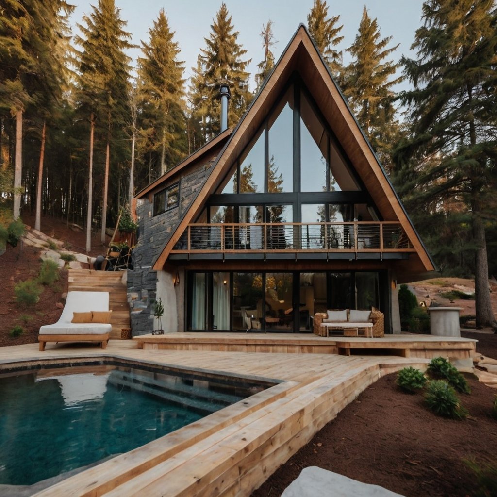 A-frame home 2